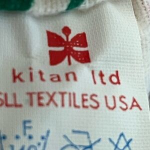 Vintage, 100% Cotton. Kitan Textile LTD. Flannel full size Fitted  sheet